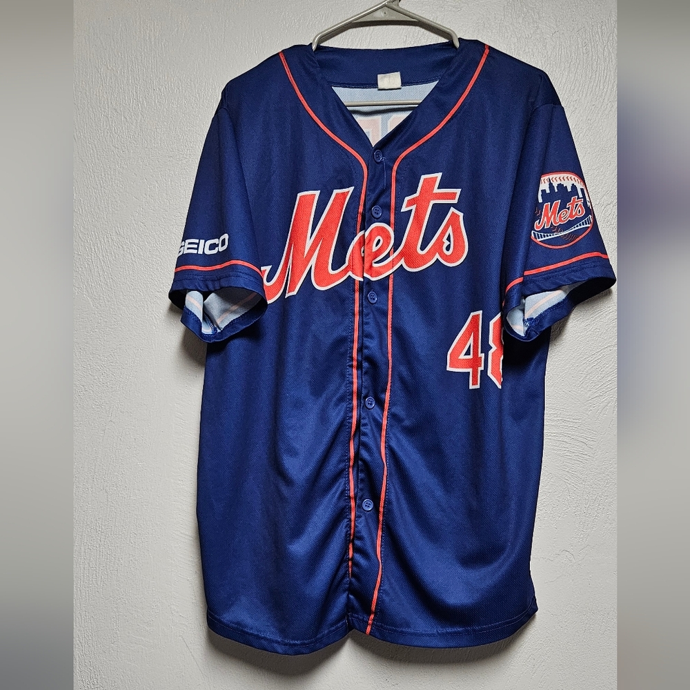 New York Mets Coyote Promotional #48 Jacob deGrom Jersey - MLB SGA (Size XL)